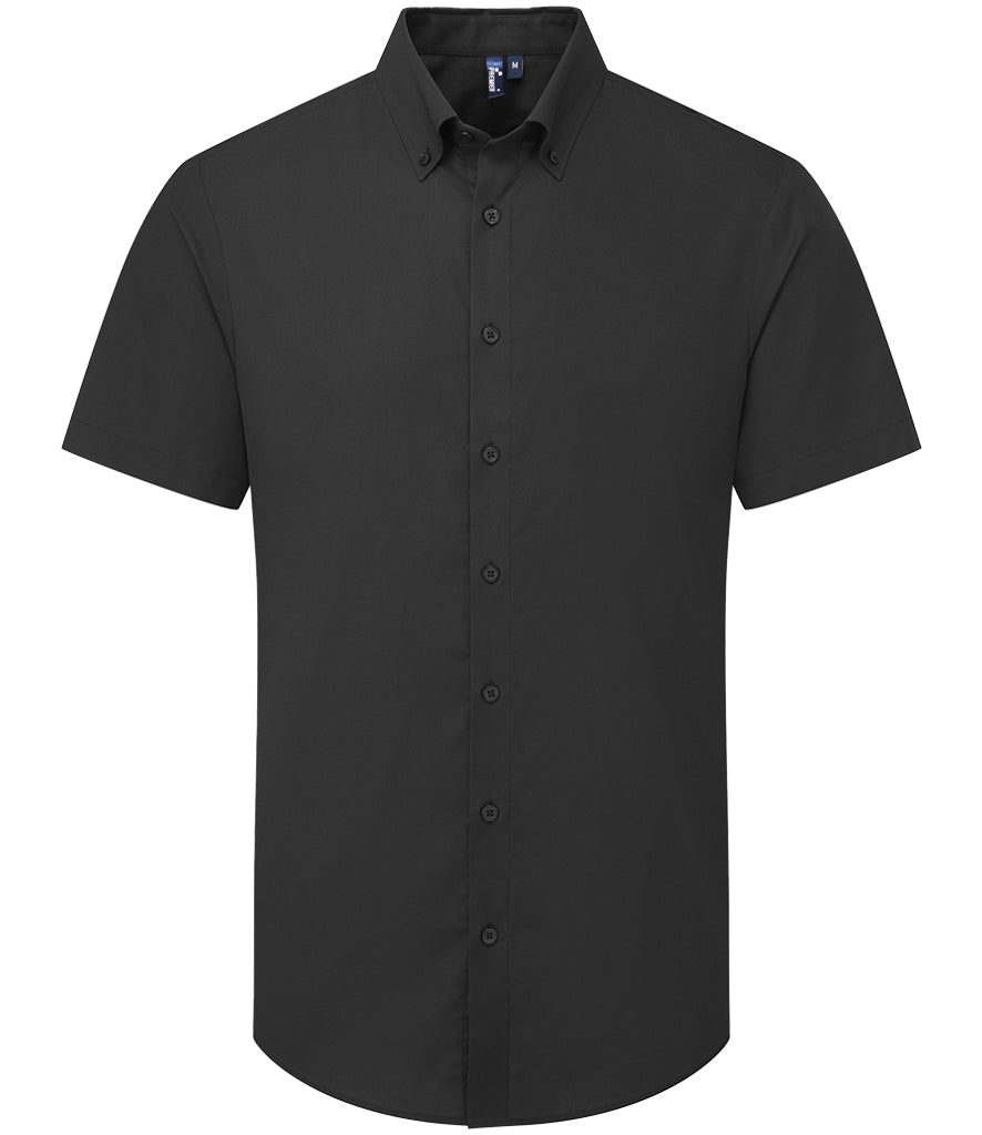 Premier Men Supreme Short Sleeve Oxford Shirt